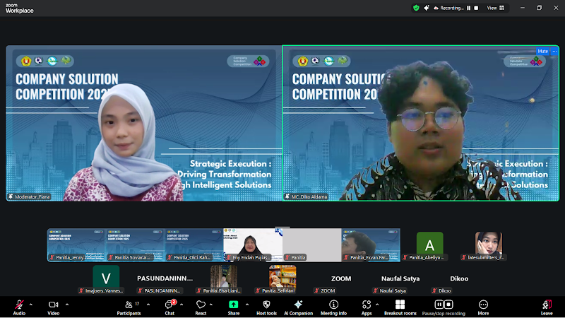 Company Solution Competition 2025 Hadirkan Strategi Transformasi Bisnis Berbasis Intelligent Solutions